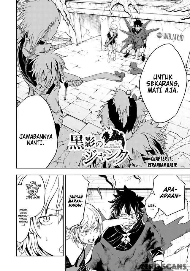 Junk the Black Shadow Chapter 11 - halaman 2