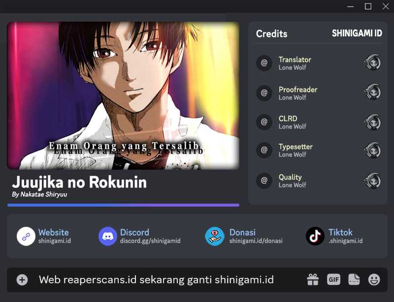 Juujika no Rokunin Chapter 120 - halaman 1