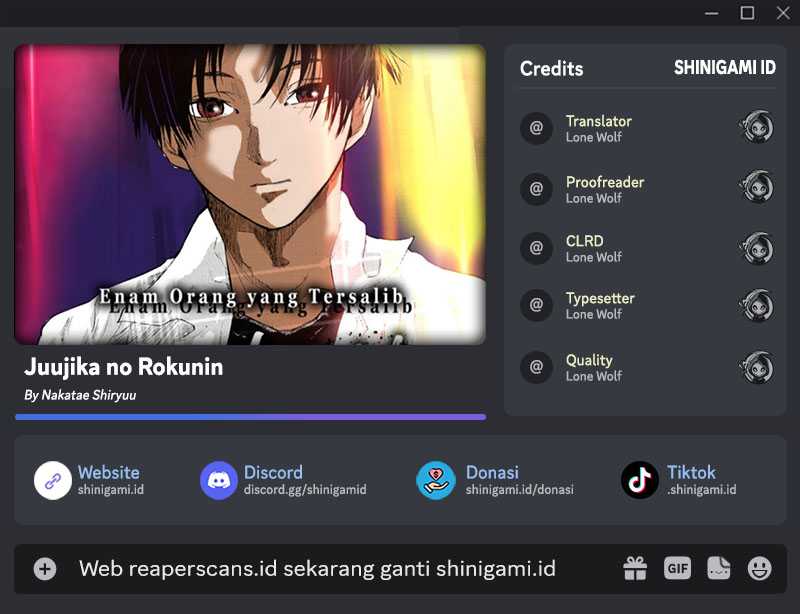 Juujika no Rokunin Chapter 121 - halaman 1