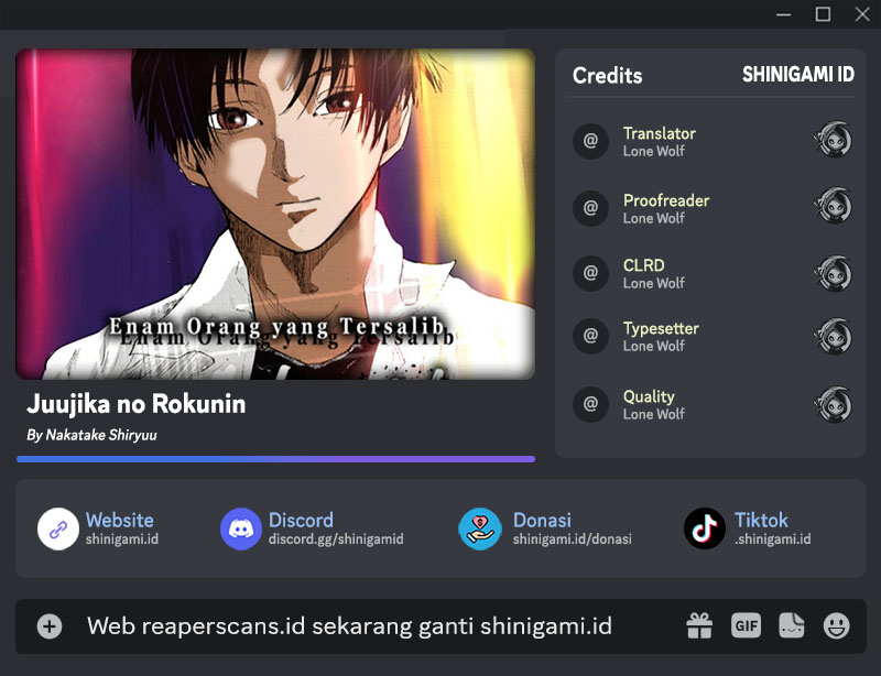 Juujika no Rokunin Chapter 122 - halaman 1