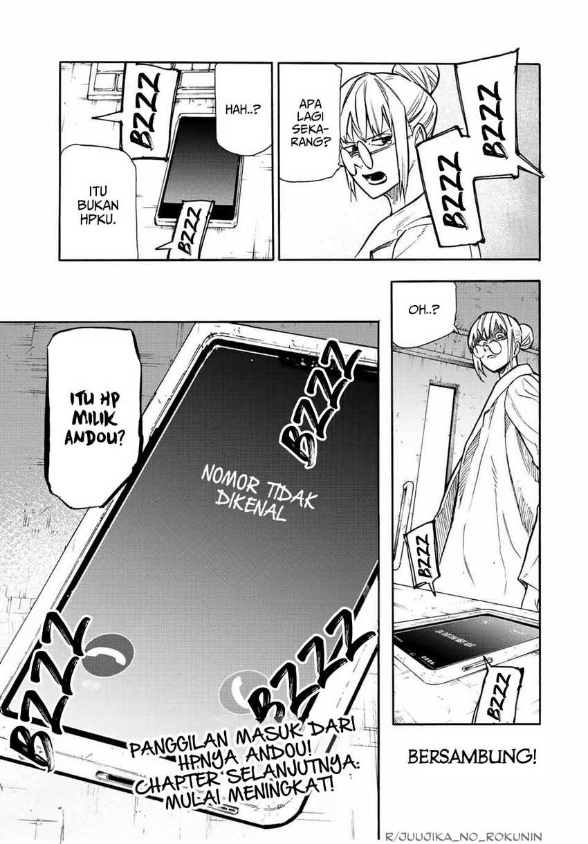 Juujika no Rokunin Chapter 140 - halaman 21