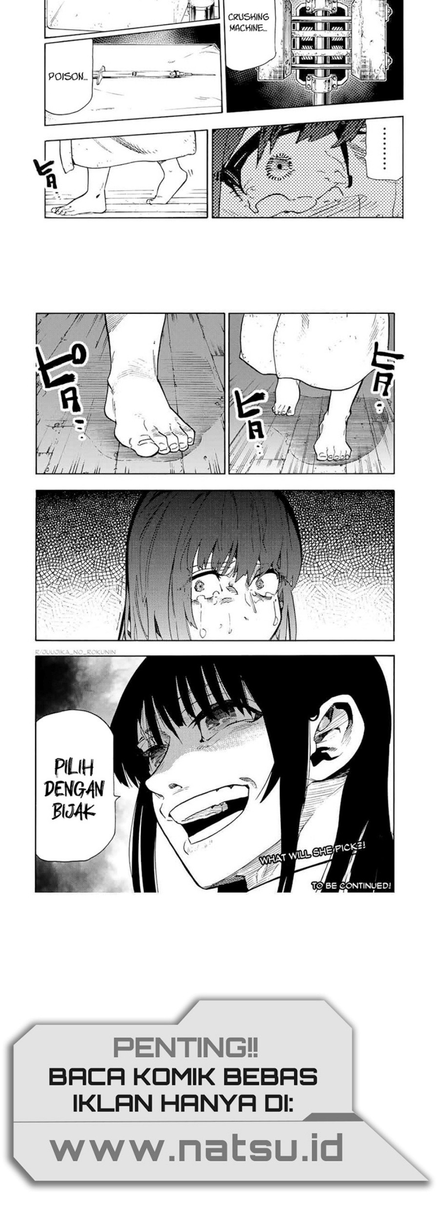 Juujika no Rokunin Chapter 201 - halaman 13