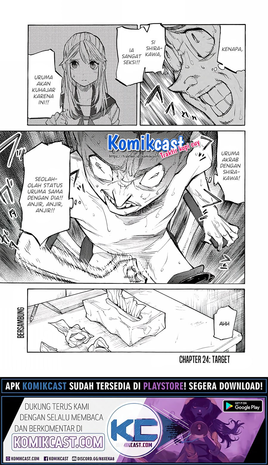 Juujika no Rokunin Chapter 24 - halaman 14