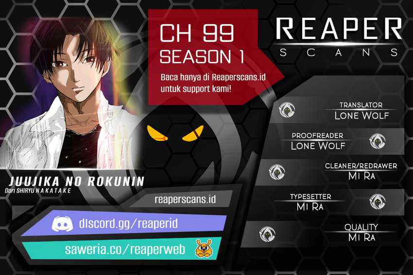 Juujika no Rokunin Chapter 99 - halaman 1