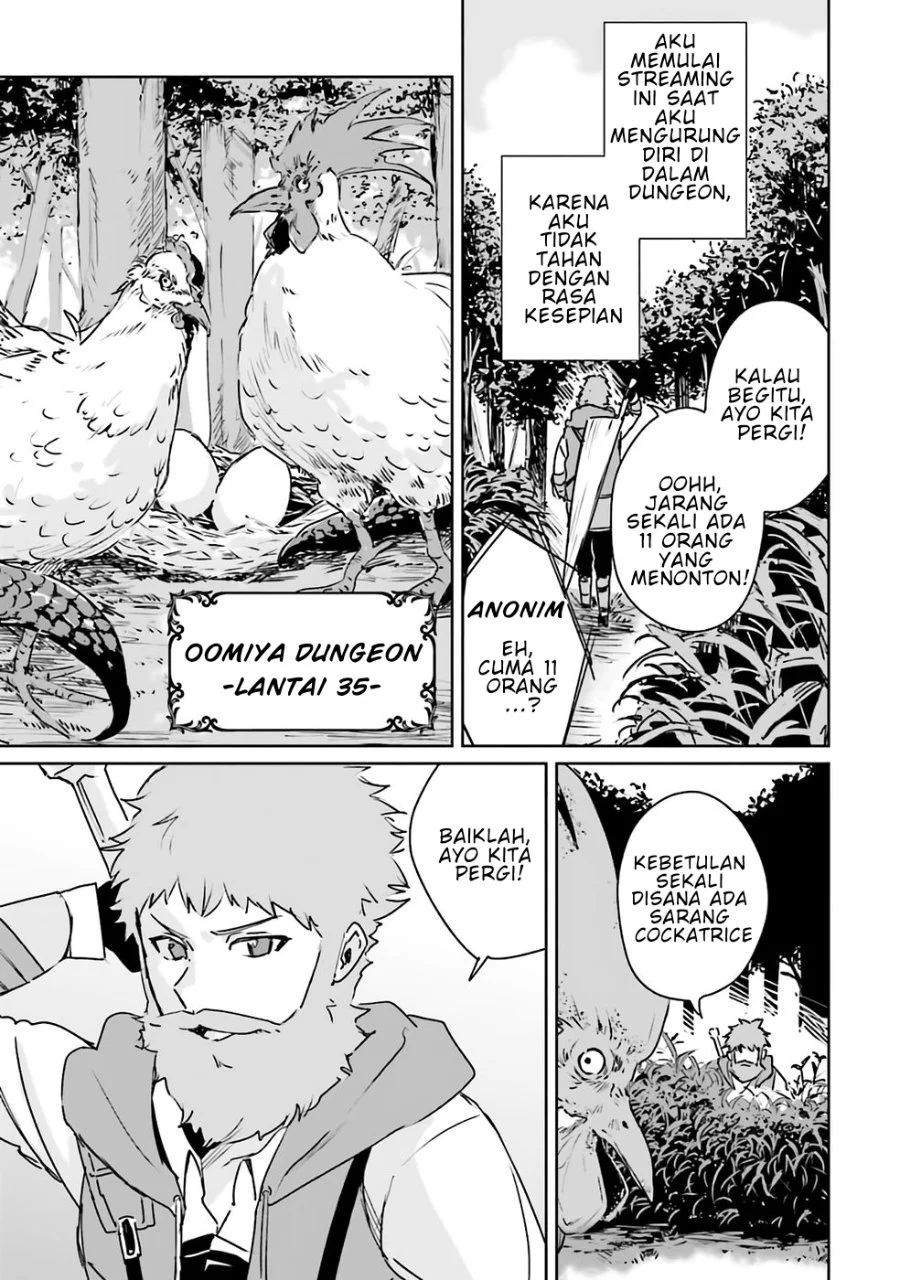 Juusho Futei Camper wa Dungeon de Nonbiri to Kurashitai: Kiken na Shinsou Monster mo Ore ni Totte wa Shokuzai desu Chapter 1 - halaman 10