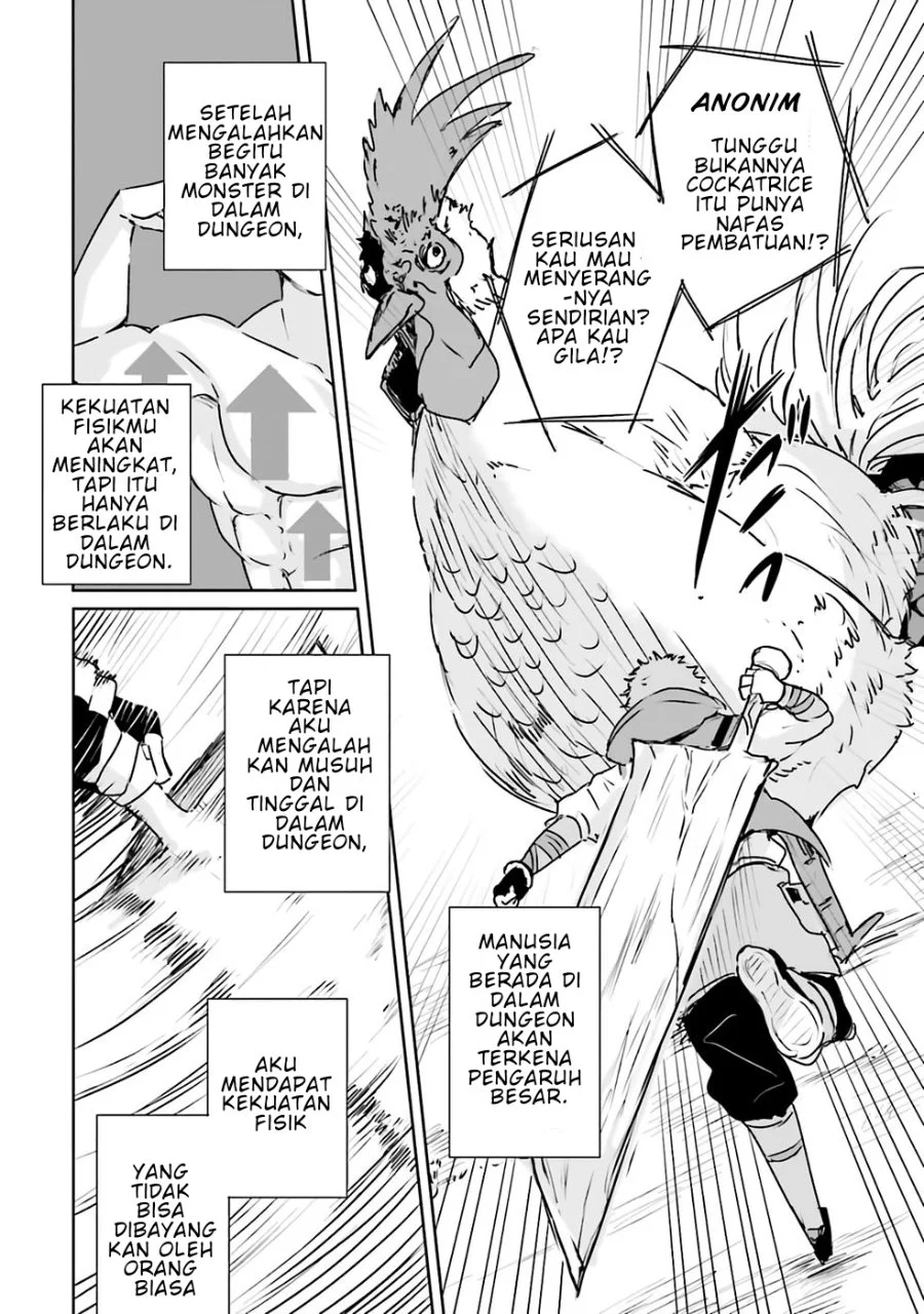 Juusho Futei Camper wa Dungeon de Nonbiri to Kurashitai: Kiken na Shinsou Monster mo Ore ni Totte wa Shokuzai desu Chapter 1 - halaman 11