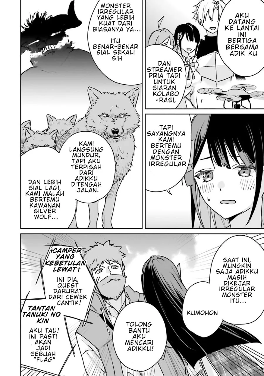 Juusho Futei Camper wa Dungeon de Nonbiri to Kurashitai: Kiken na Shinsou Monster mo Ore ni Totte wa Shokuzai desu Chapter 1 - halaman 21