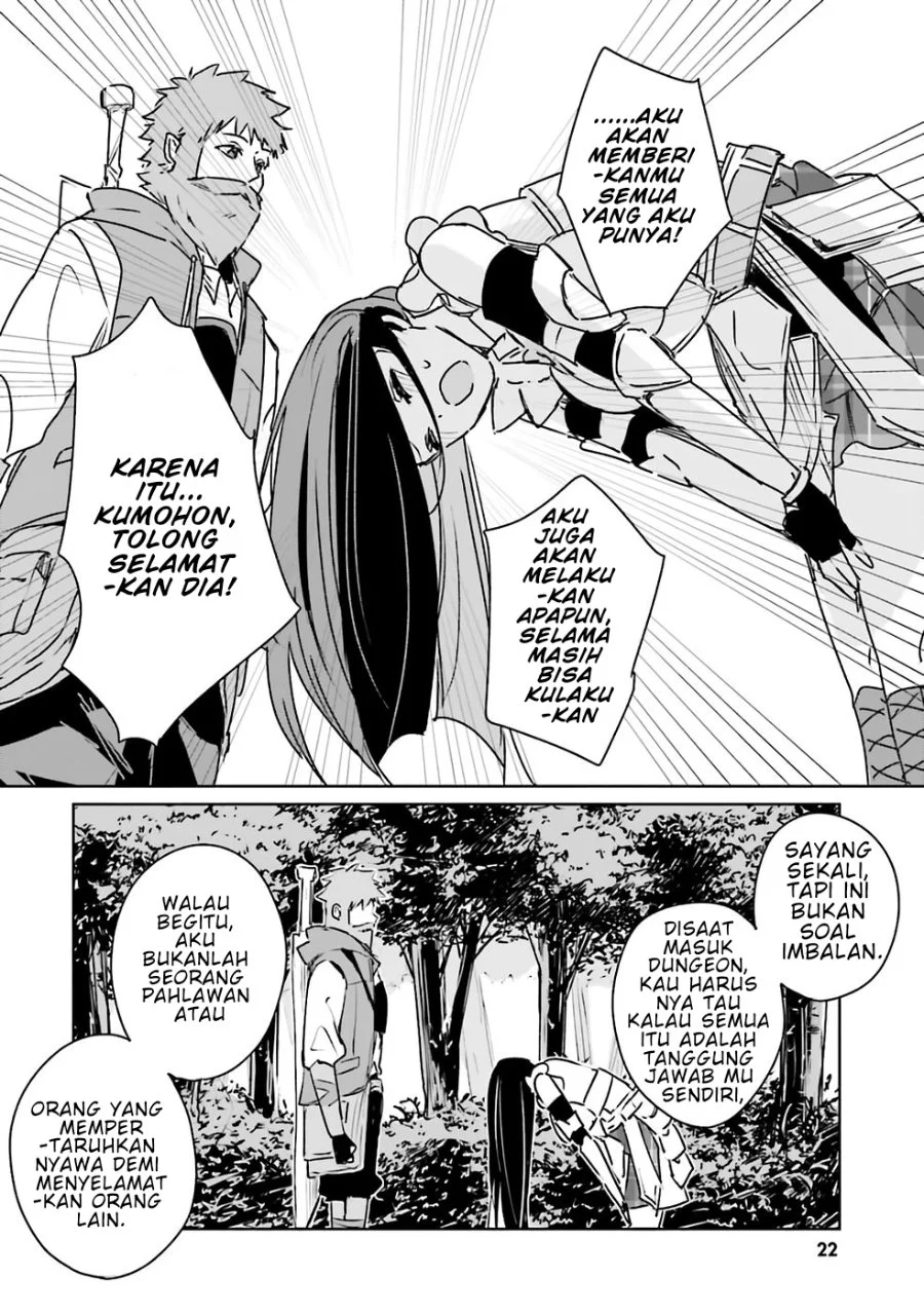 Juusho Futei Camper wa Dungeon de Nonbiri to Kurashitai: Kiken na Shinsou Monster mo Ore ni Totte wa Shokuzai desu Chapter 1 - halaman 23