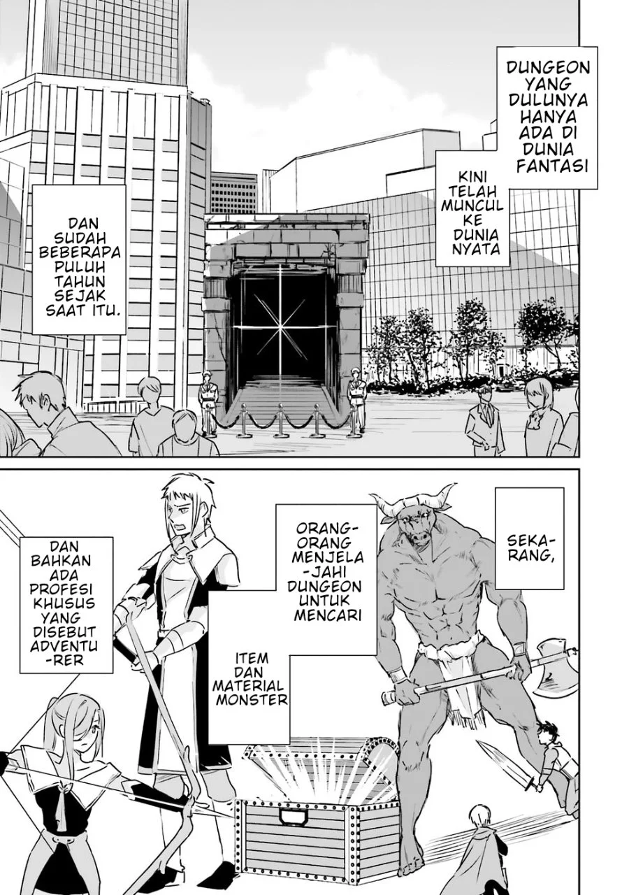 Juusho Futei Camper wa Dungeon de Nonbiri to Kurashitai: Kiken na Shinsou Monster mo Ore ni Totte wa Shokuzai desu Chapter 1 - halaman 6