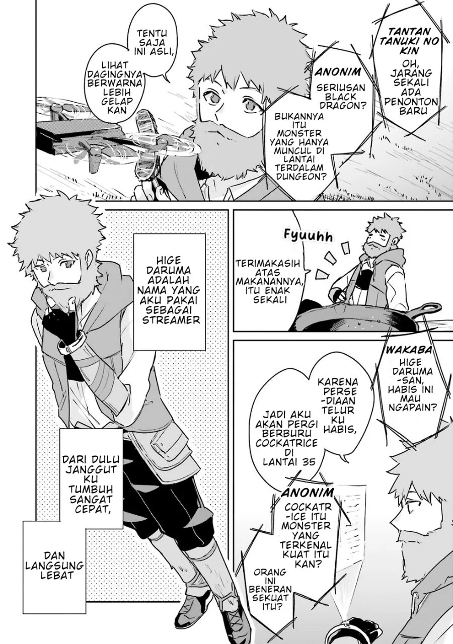 Juusho Futei Camper wa Dungeon de Nonbiri to Kurashitai: Kiken na Shinsou Monster mo Ore ni Totte wa Shokuzai desu Chapter 1 - halaman 9