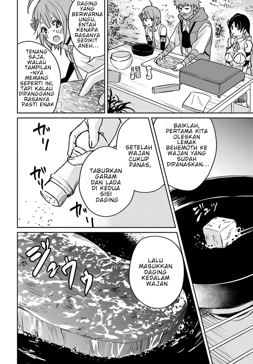 Juusho Futei Camper wa Dungeon de Nonbiri to Kurashitai: Kiken na Shinsou Monster mo Ore ni Totte wa Shokuzai desu Chapter 2 - halaman 13