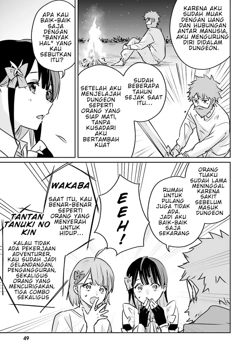 Juusho Futei Camper wa Dungeon de Nonbiri to Kurashitai: Kiken na Shinsou Monster mo Ore ni Totte wa Shokuzai desu Chapter 2 - halaman 6
