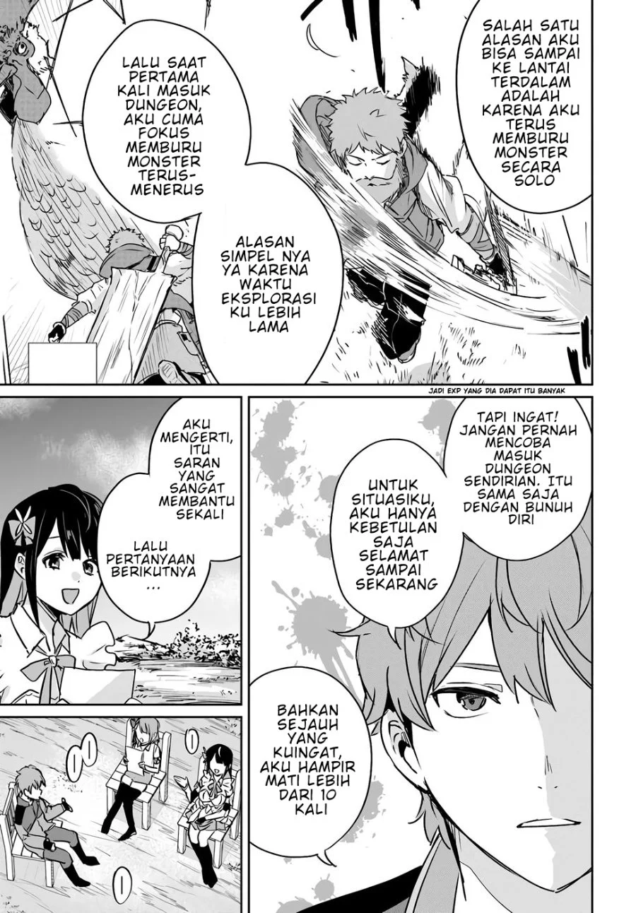 Juusho Futei Camper wa Dungeon de Nonbiri to Kurashitai: Kiken na Shinsou Monster mo Ore ni Totte wa Shokuzai desu Chapter 4 - halaman 14