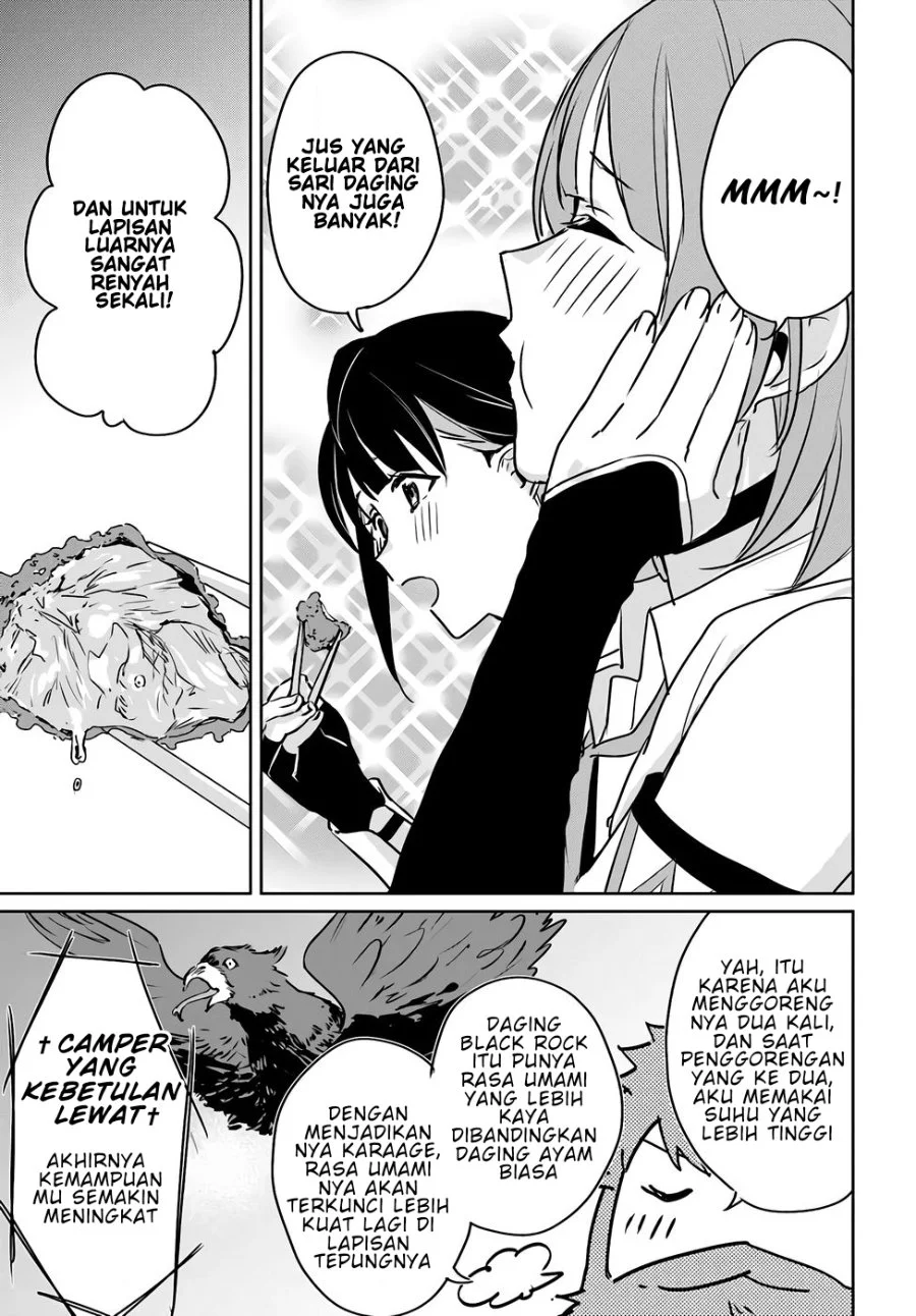 Juusho Futei Camper wa Dungeon de Nonbiri to Kurashitai: Kiken na Shinsou Monster mo Ore ni Totte wa Shokuzai desu Chapter 4 - halaman 36