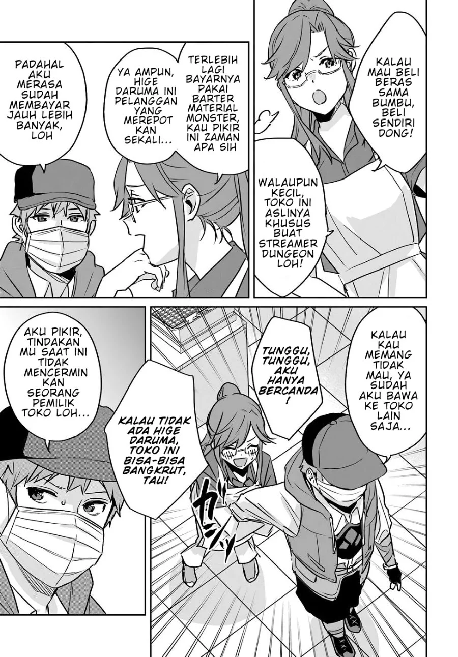 Juusho Futei Camper wa Dungeon de Nonbiri to Kurashitai: Kiken na Shinsou Monster mo Ore ni Totte wa Shokuzai desu Chapter 4 - halaman 6