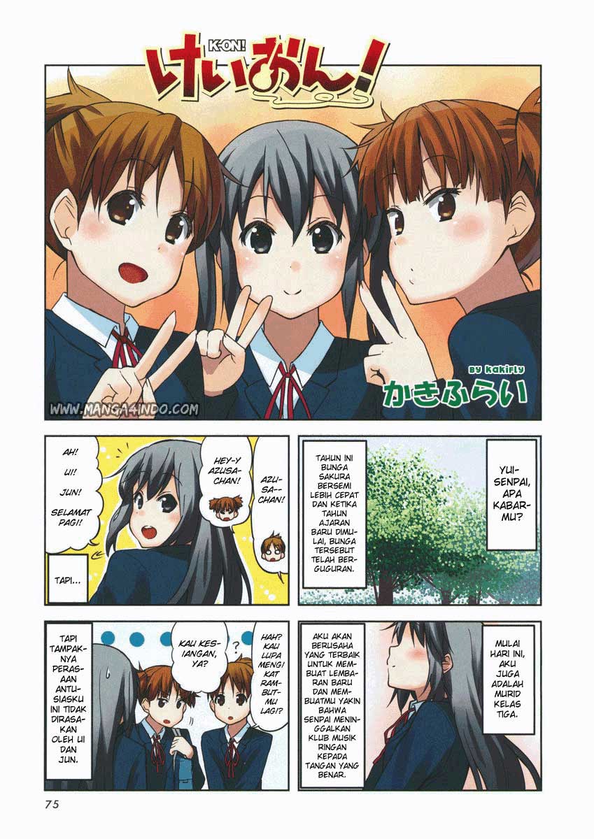 K-ON! College Chapter 2 - halaman 1