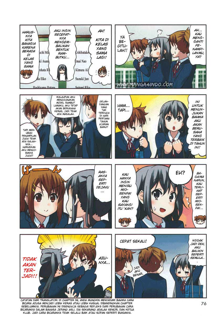 K-ON! College Chapter 2 - halaman 2