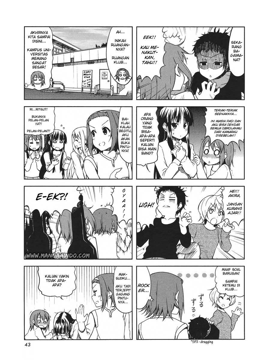 K-ON! College Chapter 3 - halaman 3