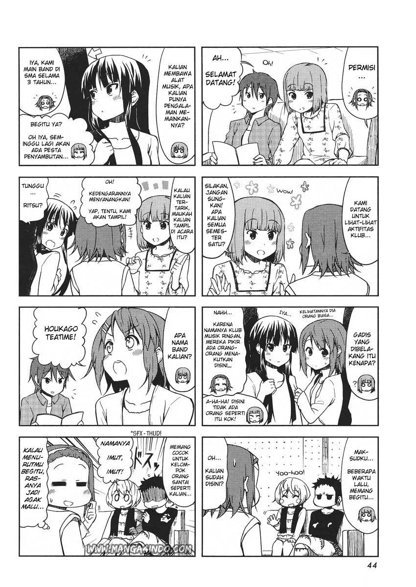 K-ON! College Chapter 3 - halaman 4