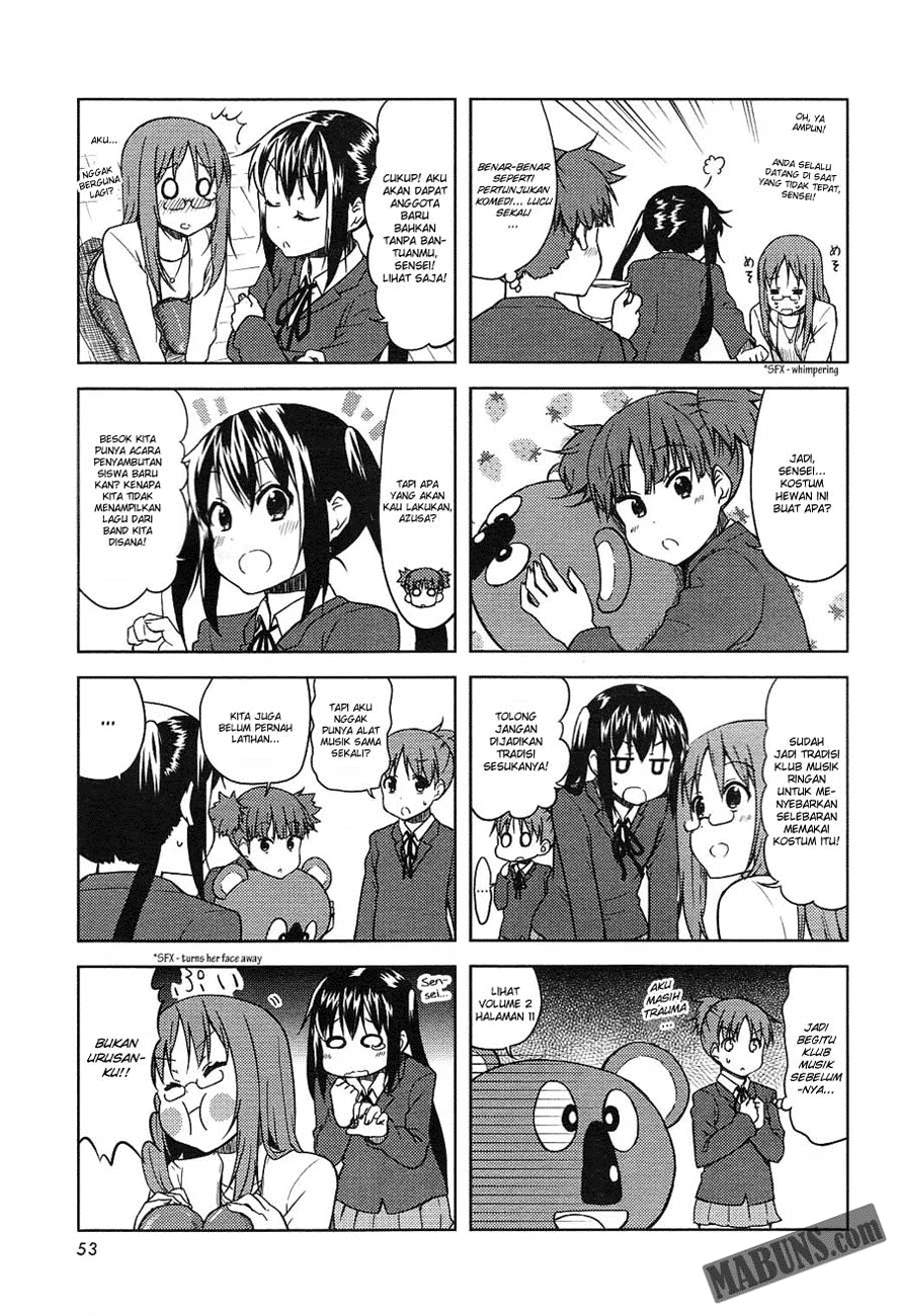 K-ON! College Chapter 4 - halaman 3