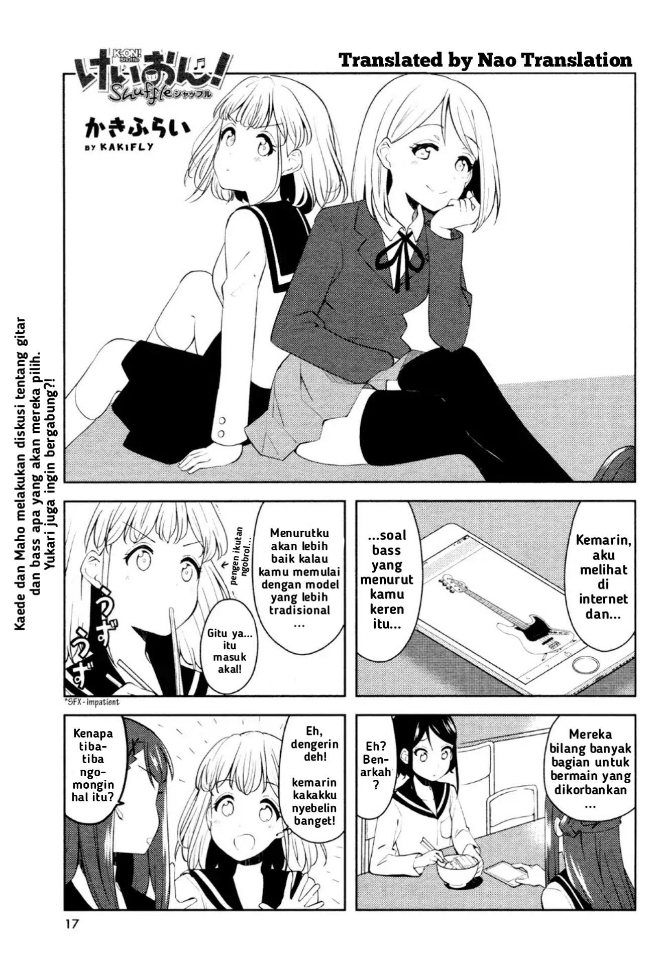 K-On! Shuffle Chapter 4 - halaman 1