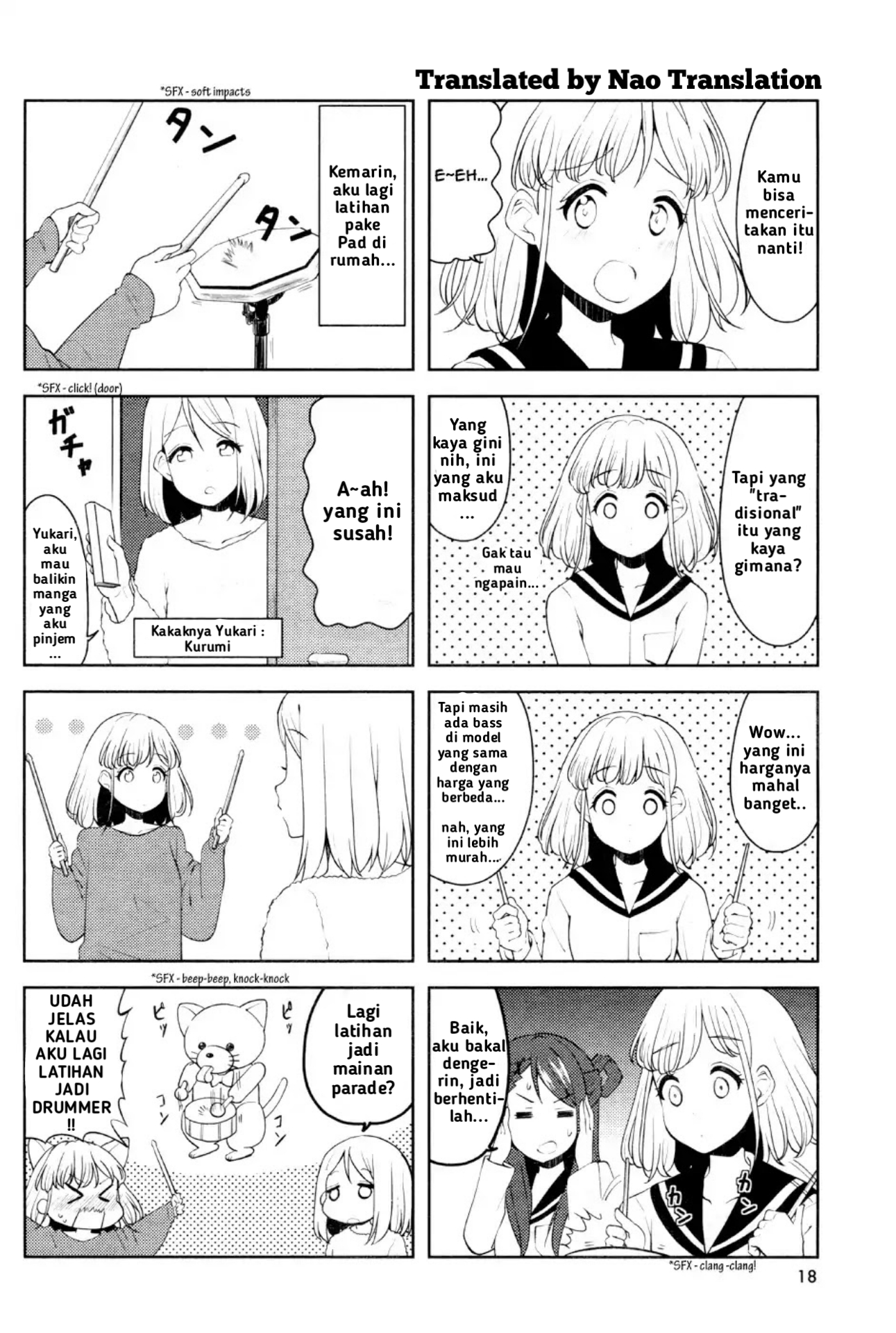 K-On! Shuffle Chapter 4 - halaman 3