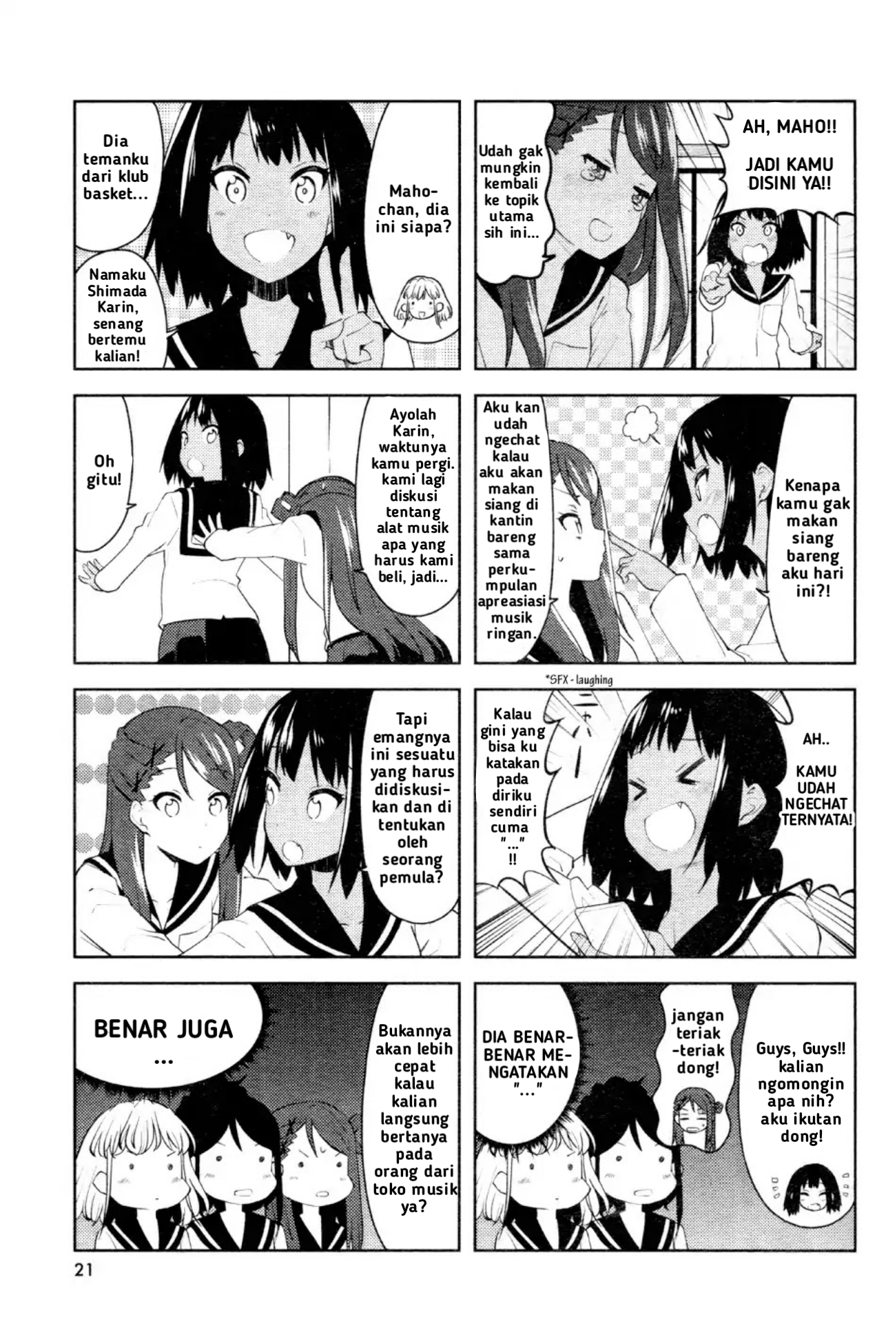 K-On! Shuffle Chapter 4 - halaman 6