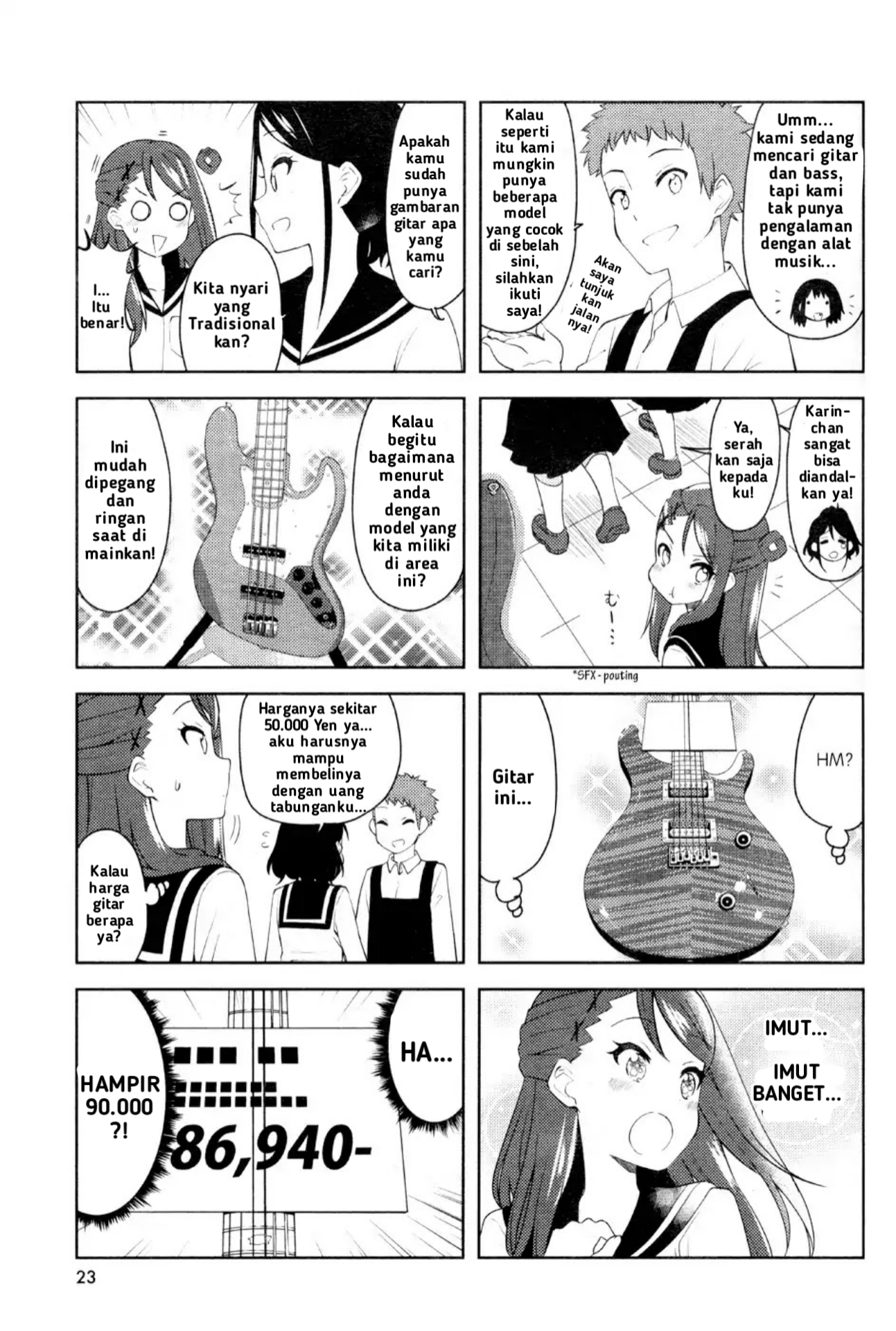 K-On! Shuffle Chapter 4 - halaman 8