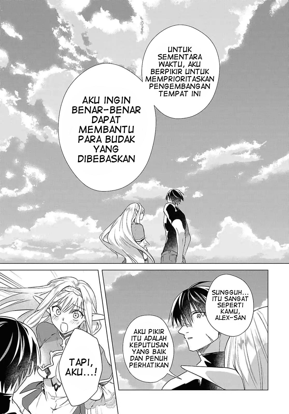 Kabeyaku nado Fuyou to Tsuihou sareta S-kyuu Boukensha, "Dorei Kaihou" Skill wo Kushi shite Shijou Saikyou no Kunizukuri Chapter 10 - halaman 9