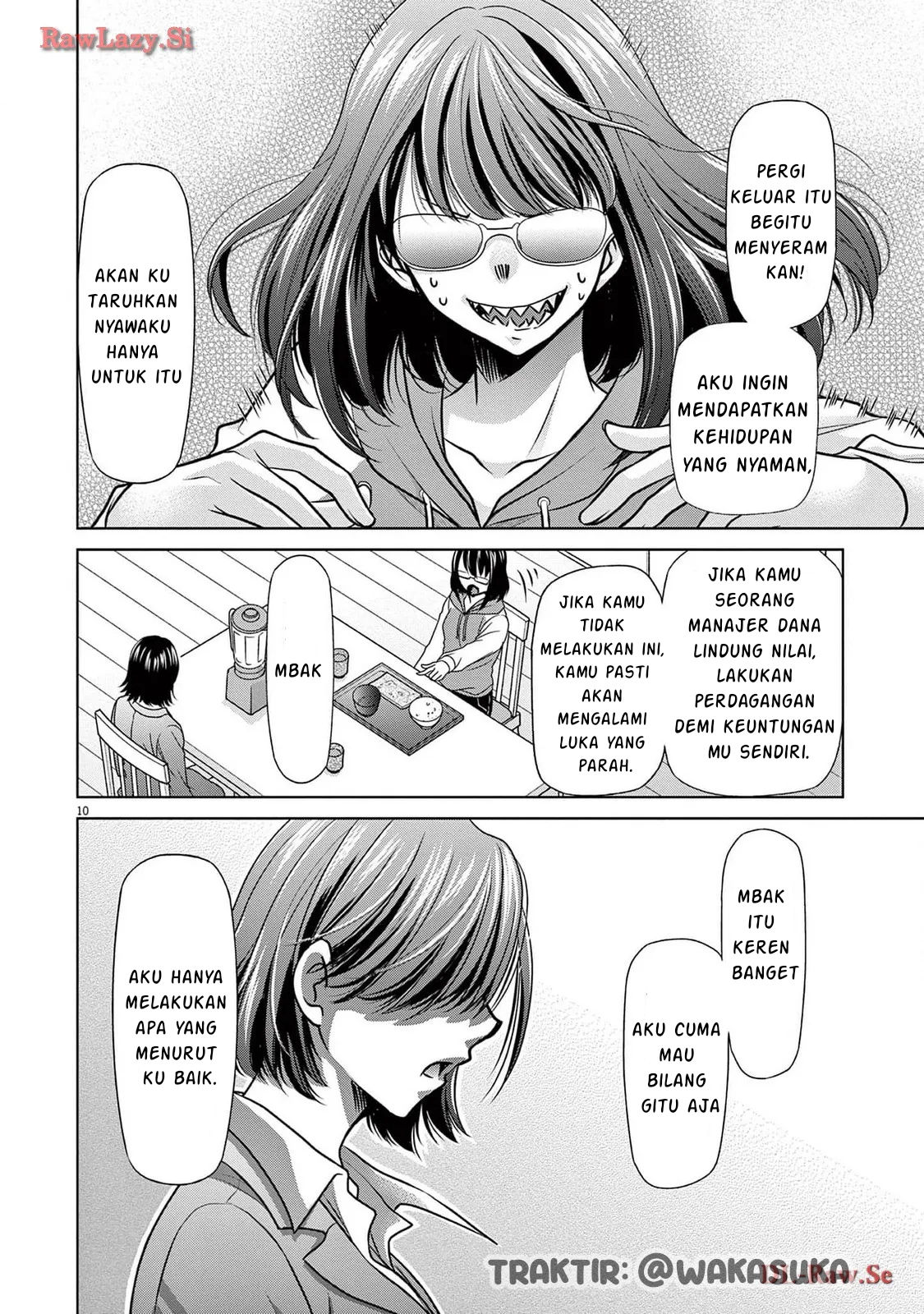 Kabushiki Buta Yarou, Isekai de Tsue ni Naru. Chapter 1 - halaman 10