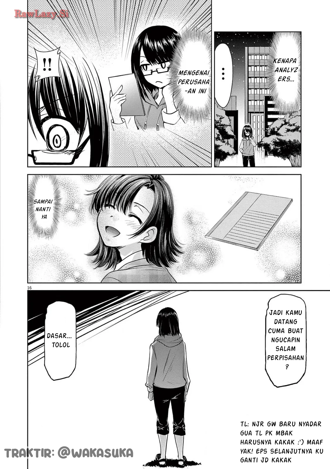 Kabushiki Buta Yarou, Isekai de Tsue ni Naru. Chapter 1 - halaman 16