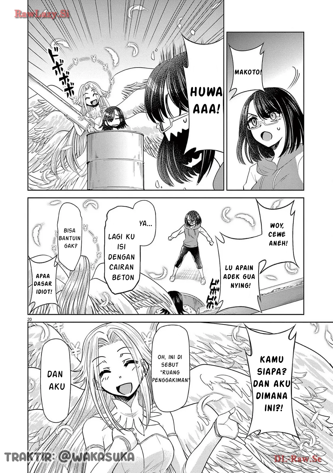 Kabushiki Buta Yarou, Isekai de Tsue ni Naru. Chapter 1 - halaman 20