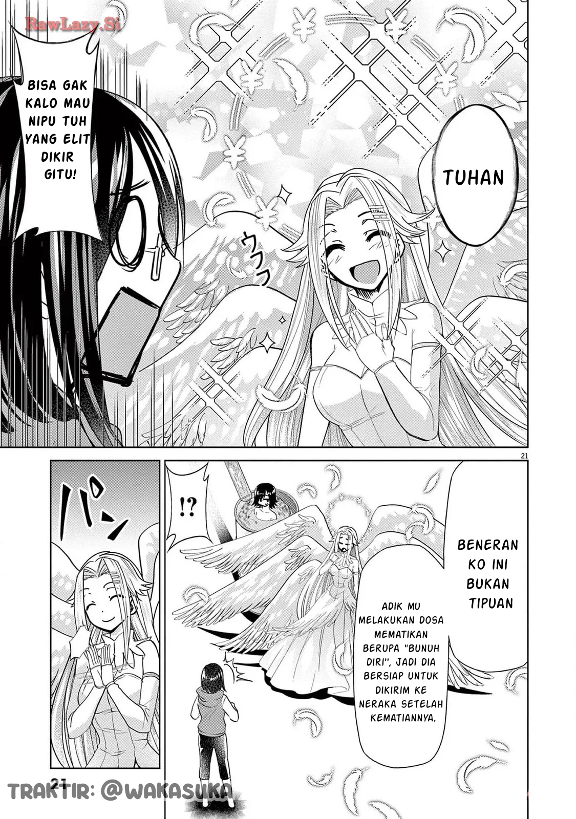 Kabushiki Buta Yarou, Isekai de Tsue ni Naru. Chapter 1 - halaman 21