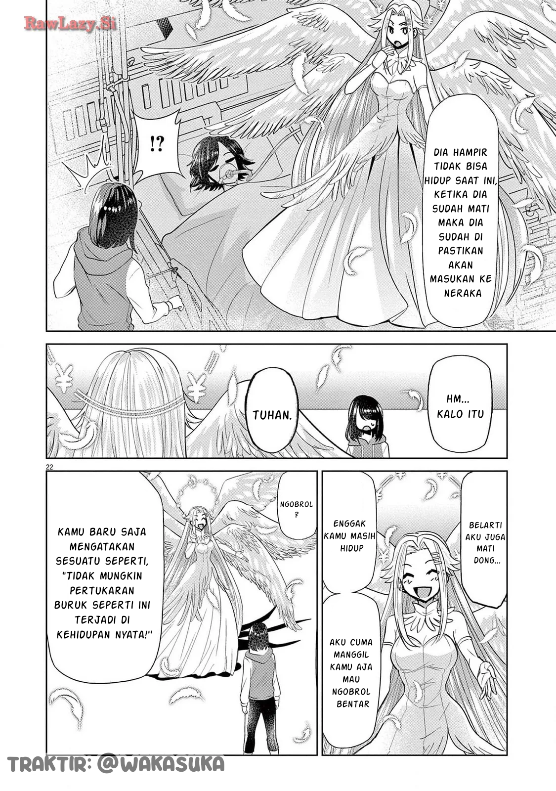 Kabushiki Buta Yarou, Isekai de Tsue ni Naru. Chapter 1 - halaman 22