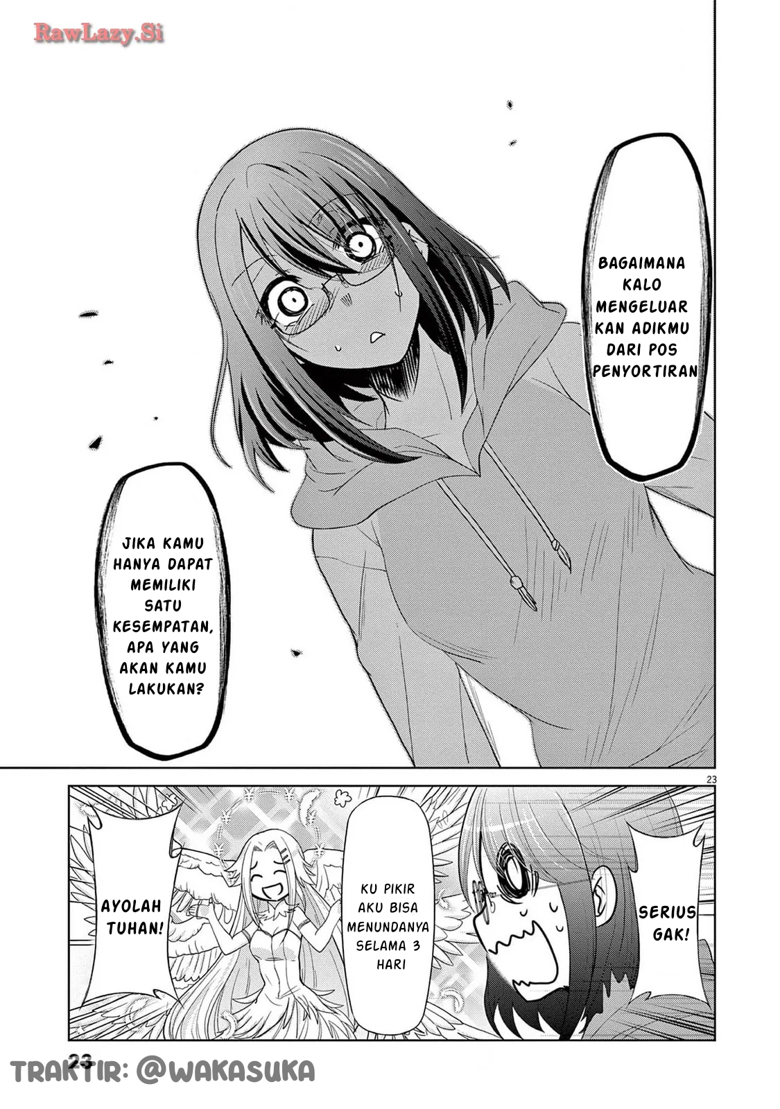 Kabushiki Buta Yarou, Isekai de Tsue ni Naru. Chapter 1 - halaman 23