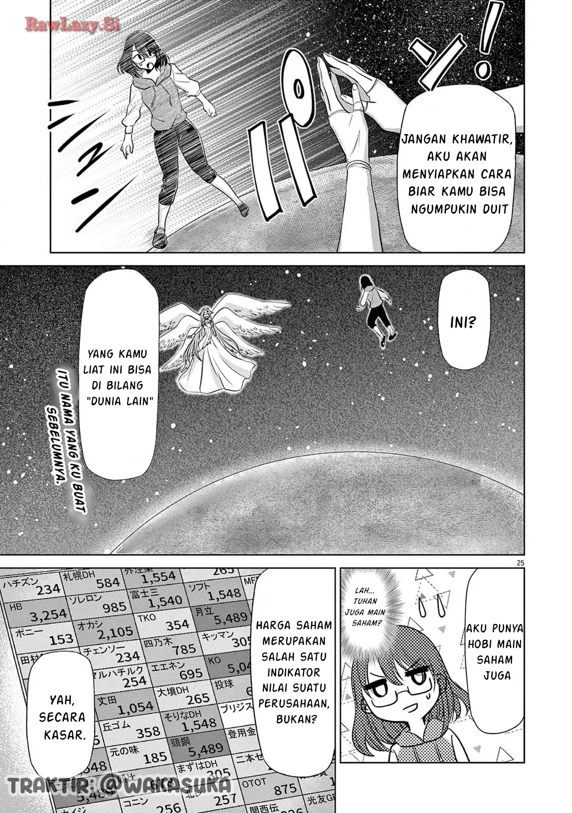 Kabushiki Buta Yarou, Isekai de Tsue ni Naru. Chapter 1 - halaman 25
