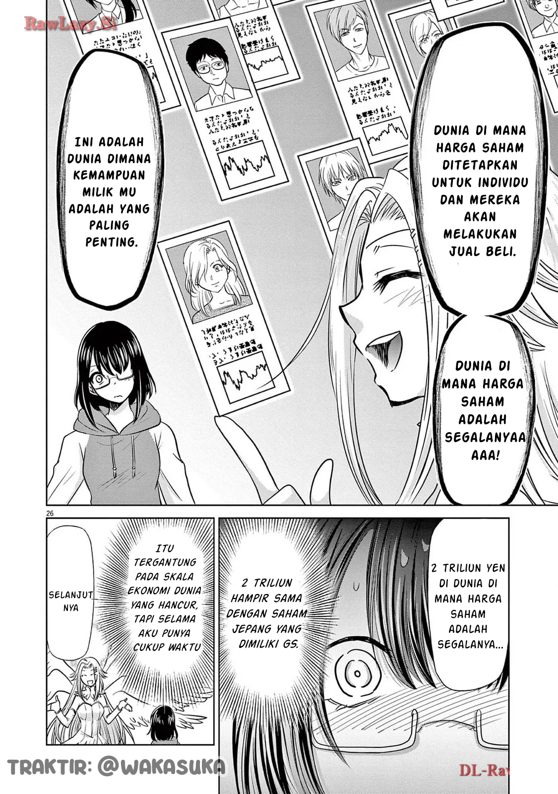 Kabushiki Buta Yarou, Isekai de Tsue ni Naru. Chapter 1 - halaman 26