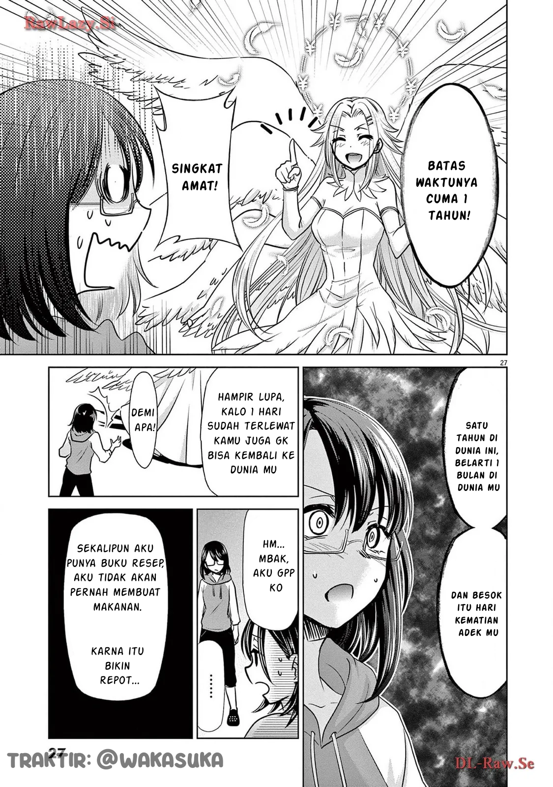 Kabushiki Buta Yarou, Isekai de Tsue ni Naru. Chapter 1 - halaman 27