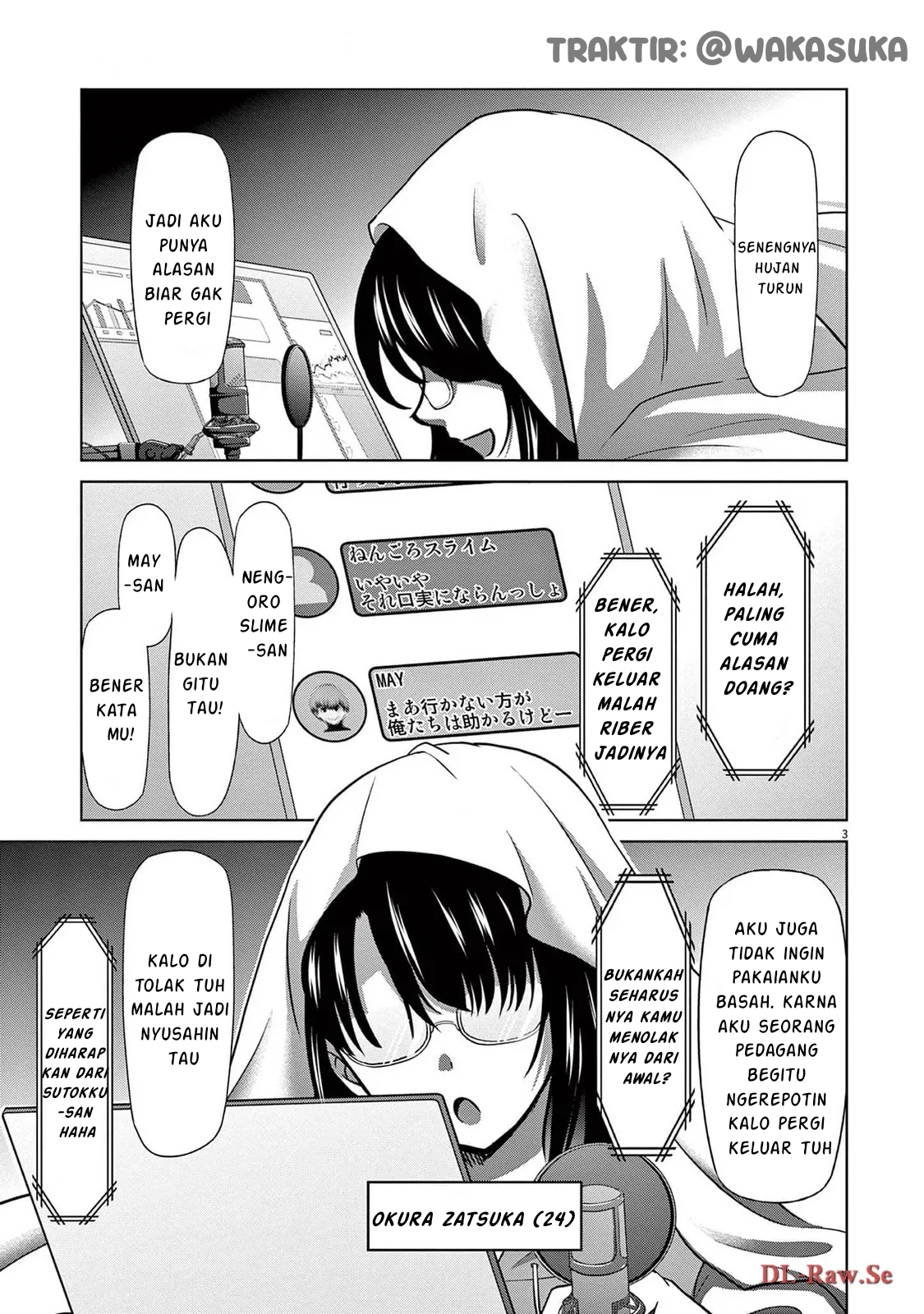 Kabushiki Buta Yarou, Isekai de Tsue ni Naru. Chapter 1 - halaman 4