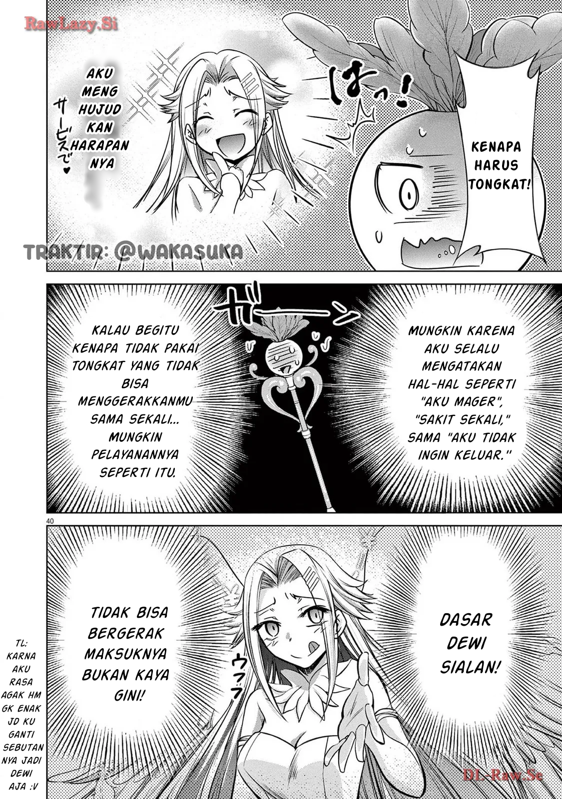 Kabushiki Buta Yarou, Isekai de Tsue ni Naru. Chapter 1 - halaman 40