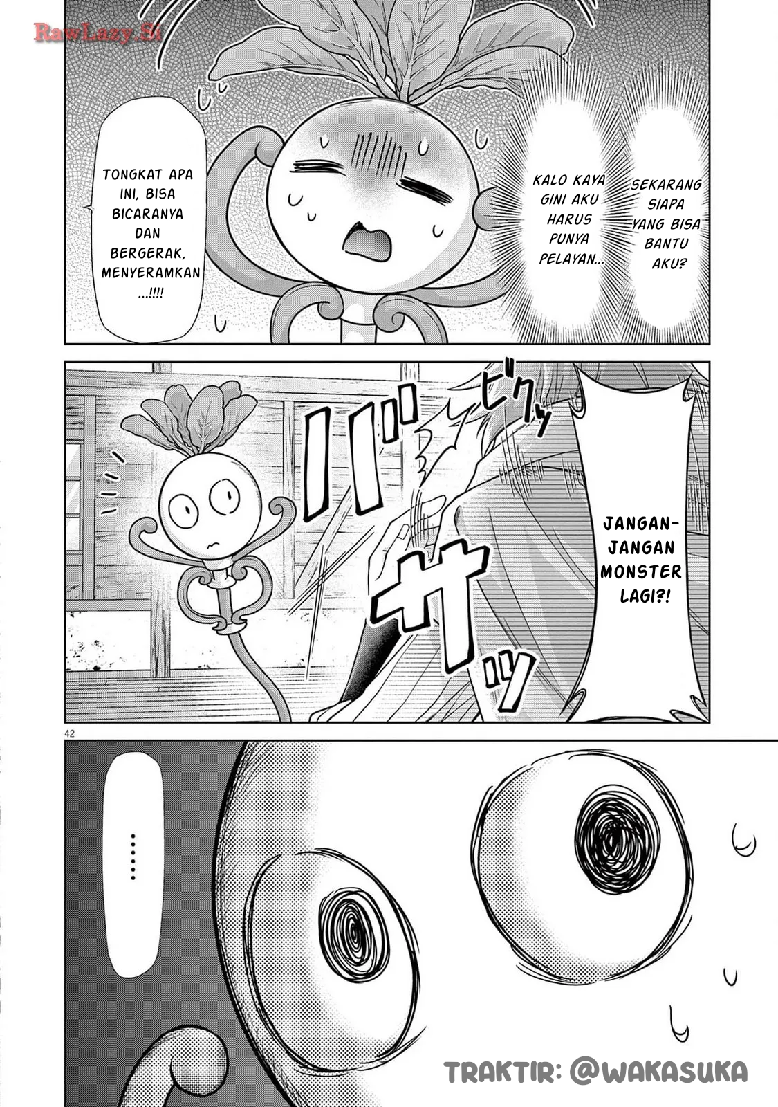 Kabushiki Buta Yarou, Isekai de Tsue ni Naru. Chapter 1 - halaman 42