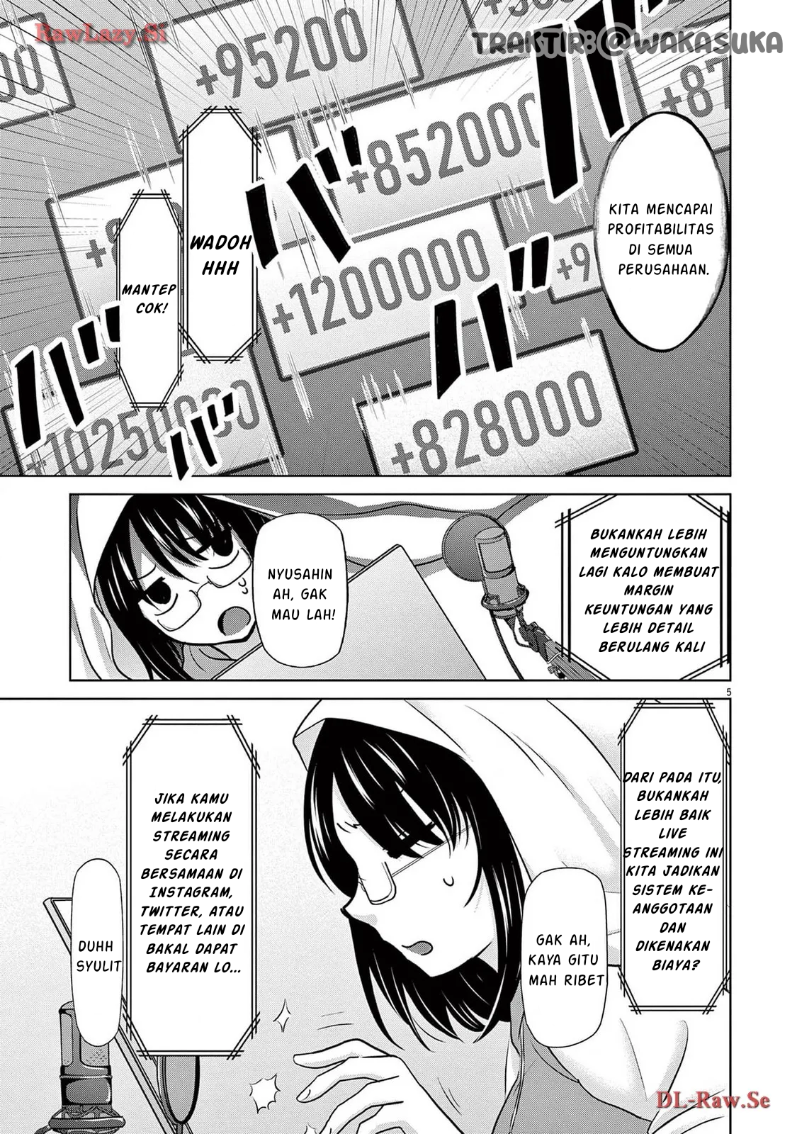 Kabushiki Buta Yarou, Isekai de Tsue ni Naru. Chapter 1 - halaman 5