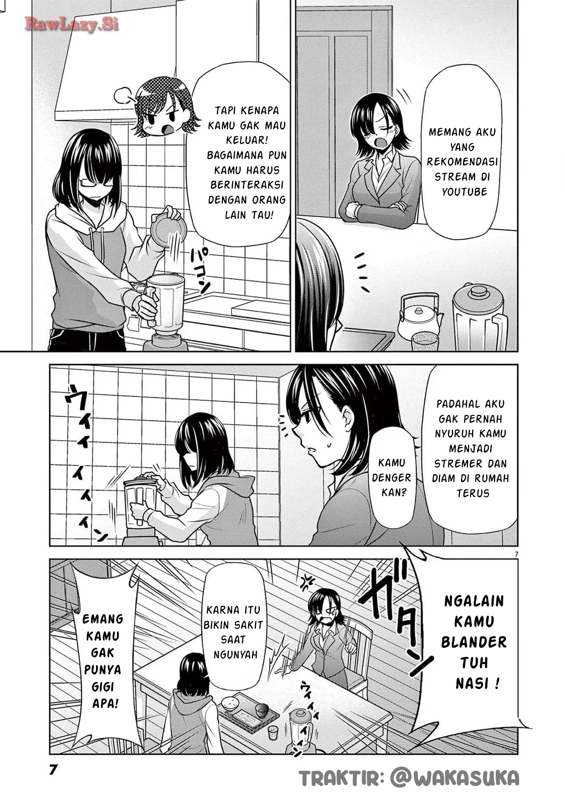 Kabushiki Buta Yarou, Isekai de Tsue ni Naru. Chapter 1 - halaman 7