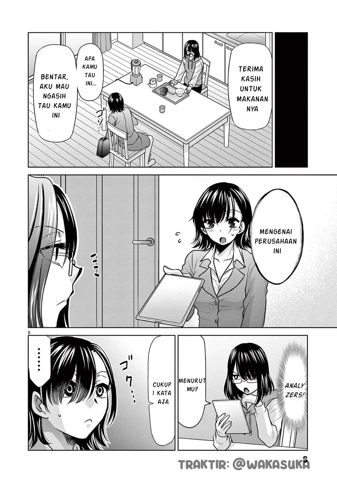 Kabushiki Buta Yarou, Isekai de Tsue ni Naru. Chapter 1 - halaman 8