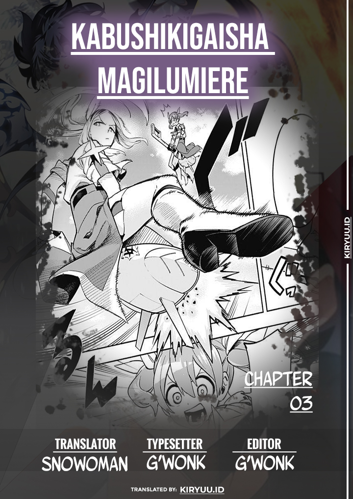Kabushiki Gaisha MagiLumiere Chapter 3 - halaman 1