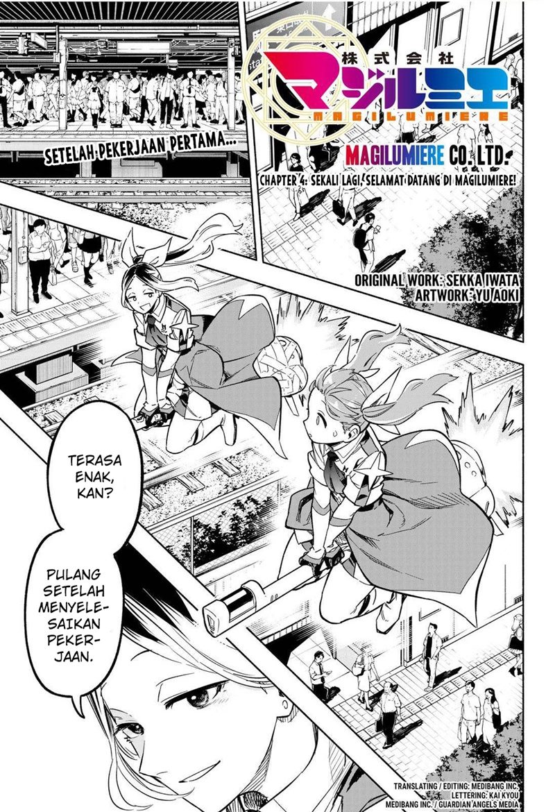 Kabushiki Gaisha MagiLumiere Chapter 4 - halaman 2