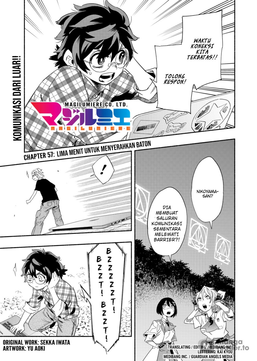 Kabushiki Gaisha MagiLumiere Chapter 57 - halaman 2