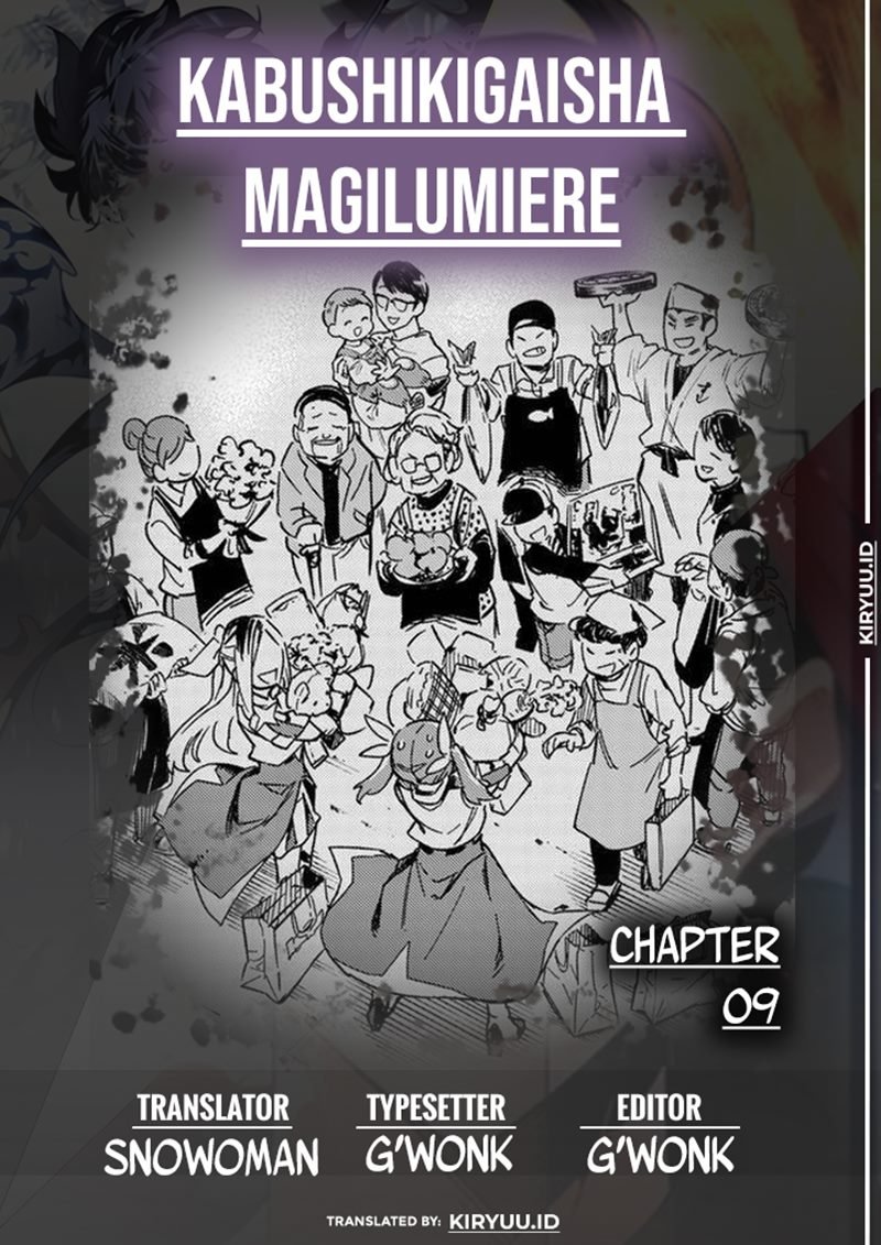 Kabushiki Gaisha MagiLumiere Chapter 9 - halaman 1