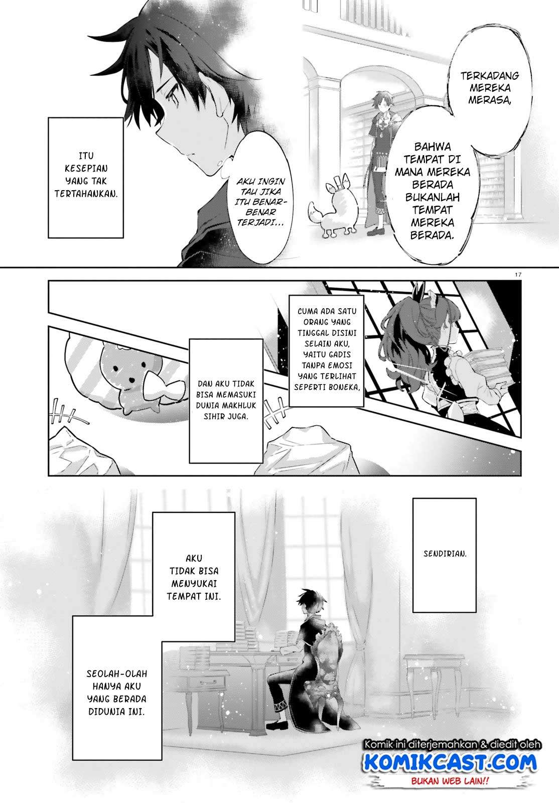 Kagami no Mukou no Saihate Toshokan: Kou no Yuusha to Itsuwari no Maou Chapter 1 - halaman 5