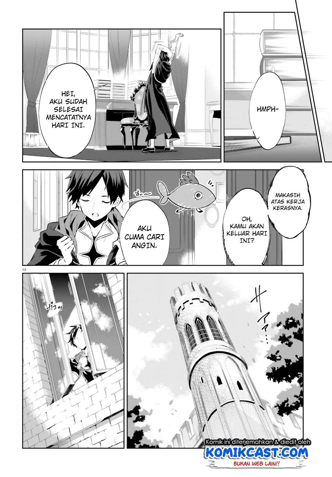 Kagami no Mukou no Saihate Toshokan: Kou no Yuusha to Itsuwari no Maou Chapter 1 - halaman 6
